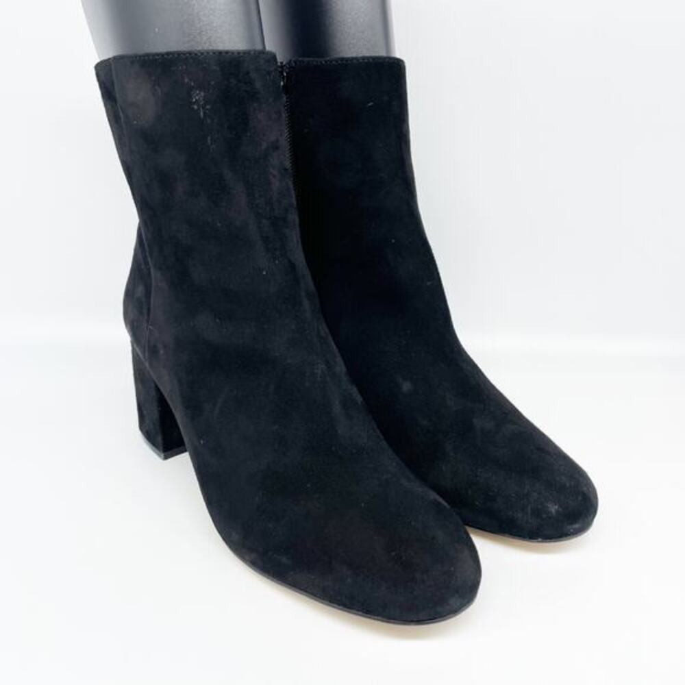 Cole Haan Women's Arden Grand Booties Black Suede Size 8.5B